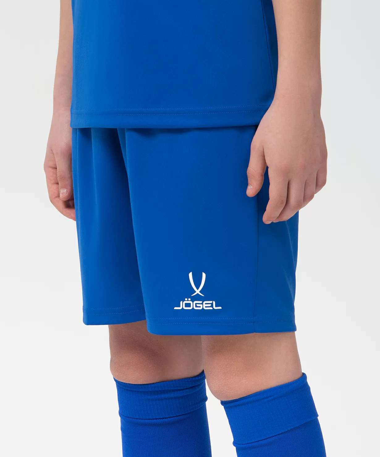 Реальное фото Шорты игровые CAMP Classic Shorts, синий/белый, детский от магазина СпортСЕ