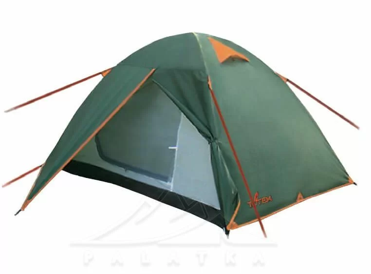Реальное фото Палатка Totem Tepee 2 (V2) зеленый TTT-020 от магазина СпортСЕ