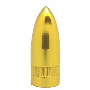 Реальное фото Колпачок на ниппель "пуля" AV золотистая ZTB18121 от магазина СпортСЕ