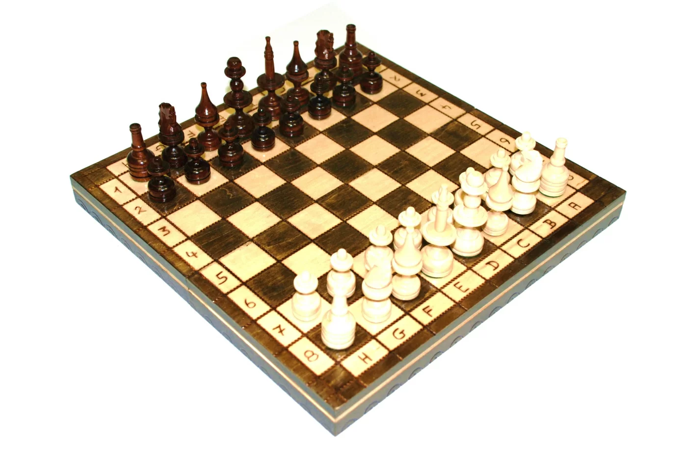 Реальное фото Шахматы Барон ZL08T1531 (28х14х4,8 см) от магазина СпортСЕ