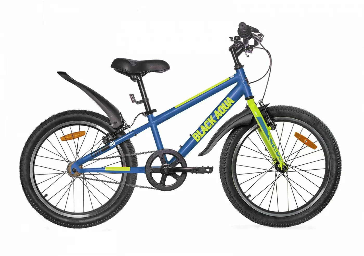 Реальное фото Велосипед Black Aqua City 1201 V 1spd сине-зеленый GL-113V от магазина СпортСЕ