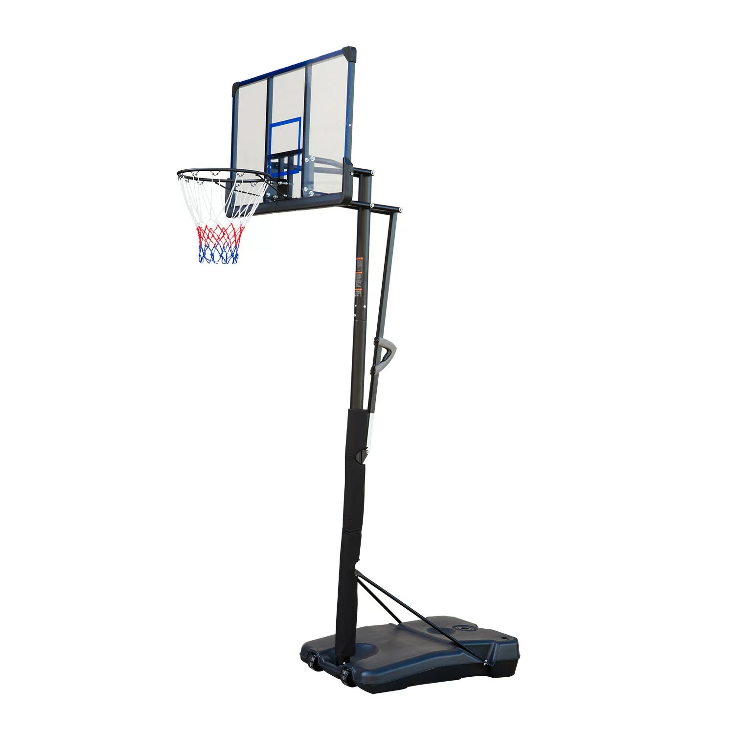 Реальное фото Баскетбольная мобильная стойка DFC 122x72см STAND48KLB от магазина СпортСЕ