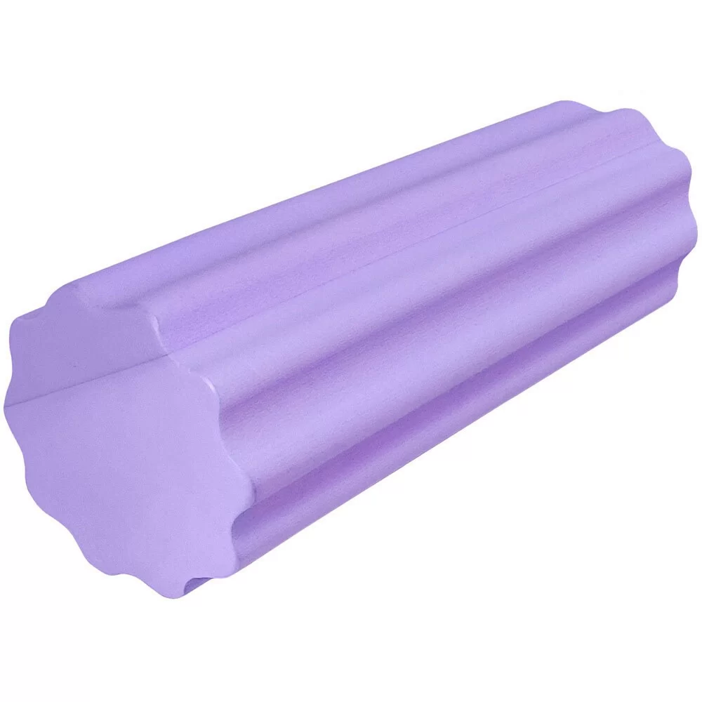 Реальное фото Ролик для йоги 30х15 см B31596 фиолетовый от магазина СпортСЕ