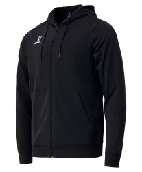 Худи на молнии ESSENTIAL Cotton Zip Hoodie, черный