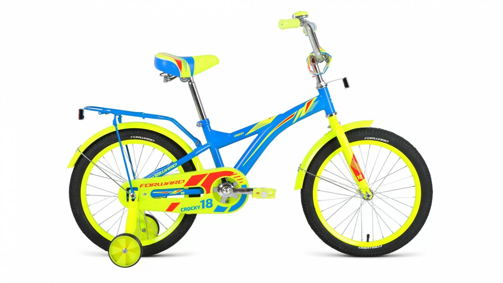 Реальное фото Велосипед Forward Crocky 18 (1ск) (2019) синий RBKW9LNH1015 от магазина СпортСЕ