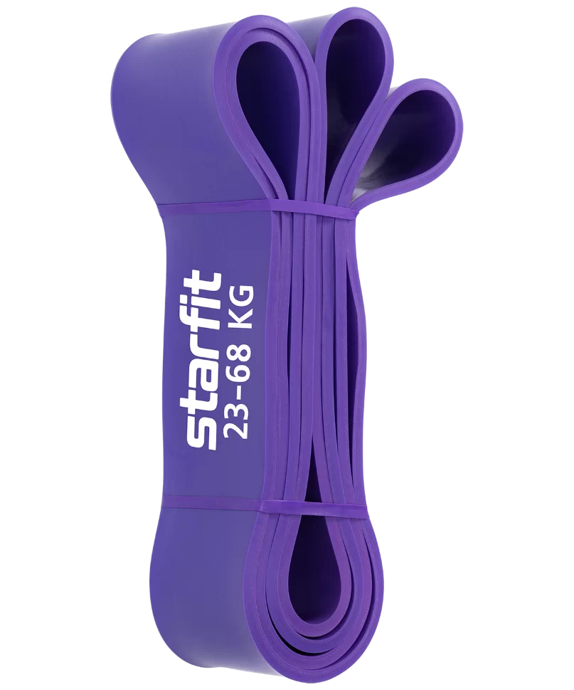 Реальное фото Эспандер ленточный StarFit ES-802 23-68 кг 208 х 6,4 см фиолетовый УТ-00016574 от магазина СпортСЕ