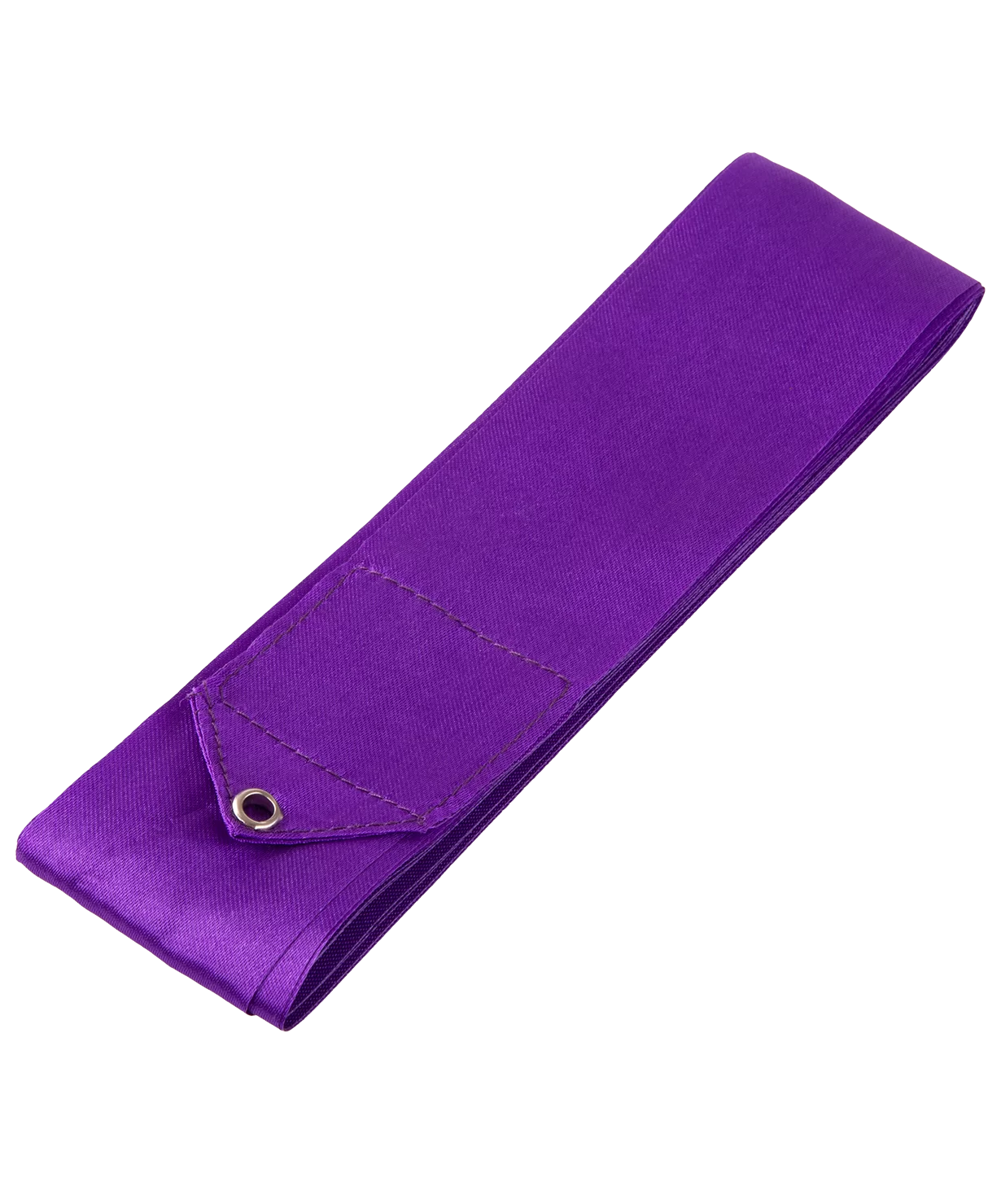 Реальное фото Лента для художественной гимнастики с палочкой 4 м Amely AGR-301 46 см фиолетовый УТ-00017646 от магазина СпортСЕ