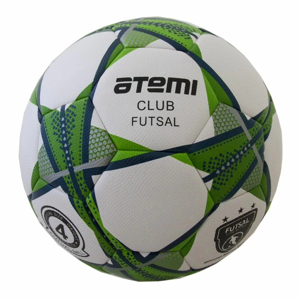 Реальное фото Мяч футзальный Atemi Club Futsal PVC №4 400-440 г. от магазина СпортСЕ