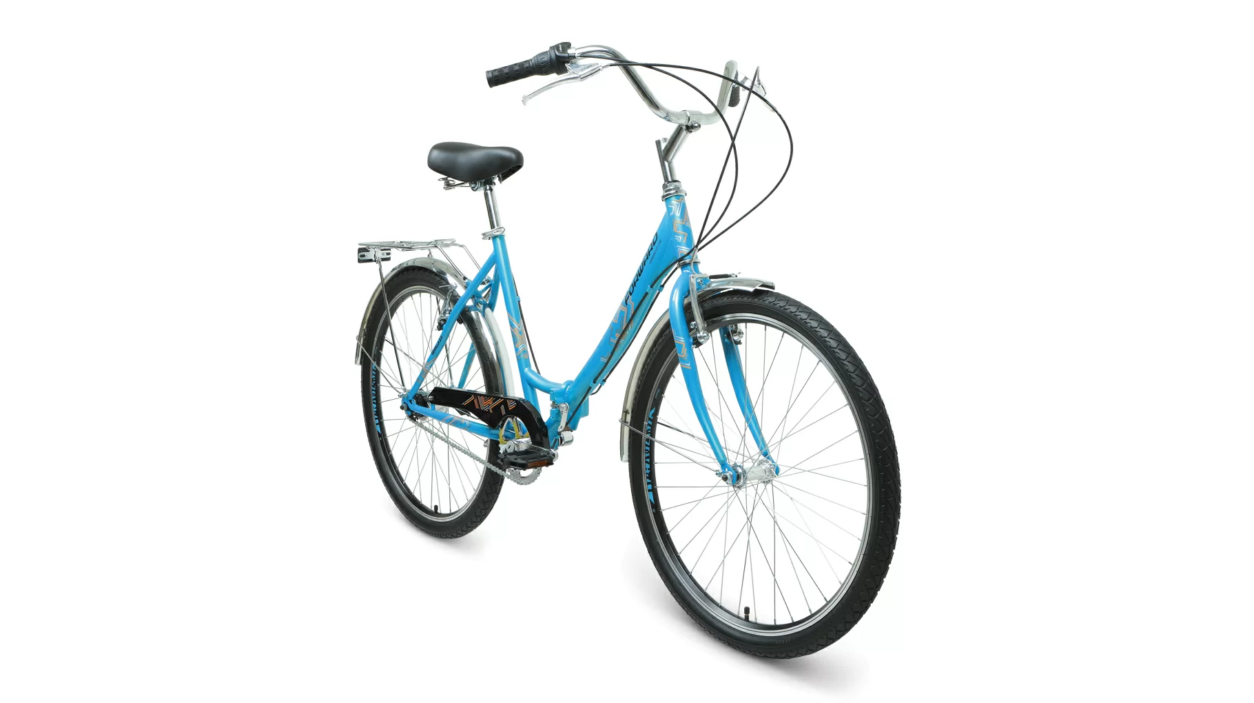 Реальное фото Велосипед Forward Sevilla 26 3.0 скл. 26" (2020-2021) синий/серый от магазина СпортСЕ