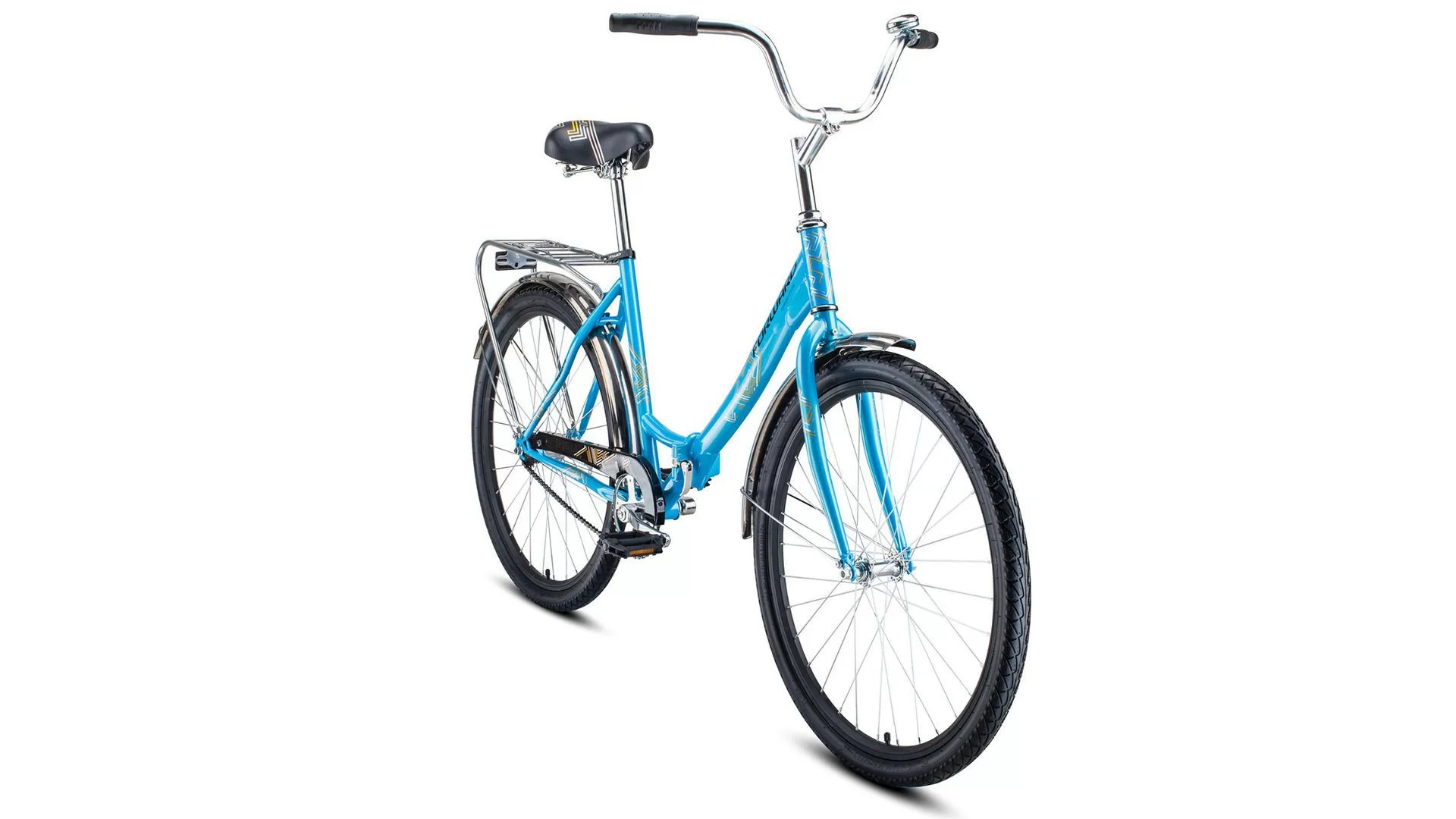 Реальное фото Велосипед Forward Sevilla 26 1.0 (2020) синий/серый RBKW0RN61008 от магазина СпортСЕ