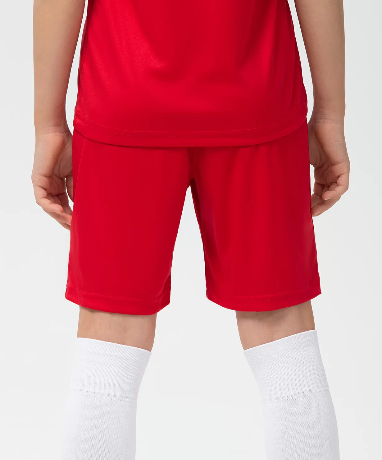 Реальное фото Шорты игровые CAMP Classic Shorts, красный/белый, детский от магазина СпортСЕ