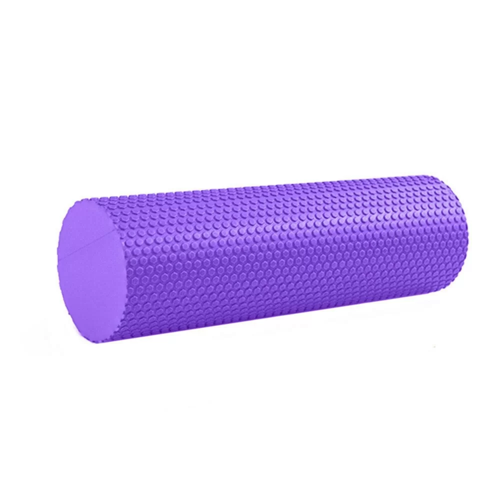 Реальное фото Ролик для йоги 45х15 см B31601-7 фиолетовый 10018194 от магазина СпортСЕ
