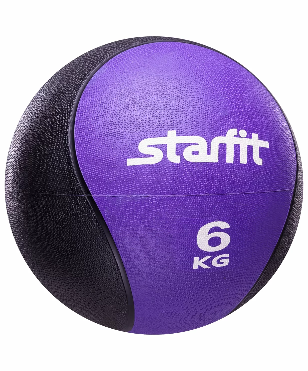 Реальное фото Медбол 6 кг StarFit Pro GB-702 фиолетовый 7304 от магазина СпортСЕ