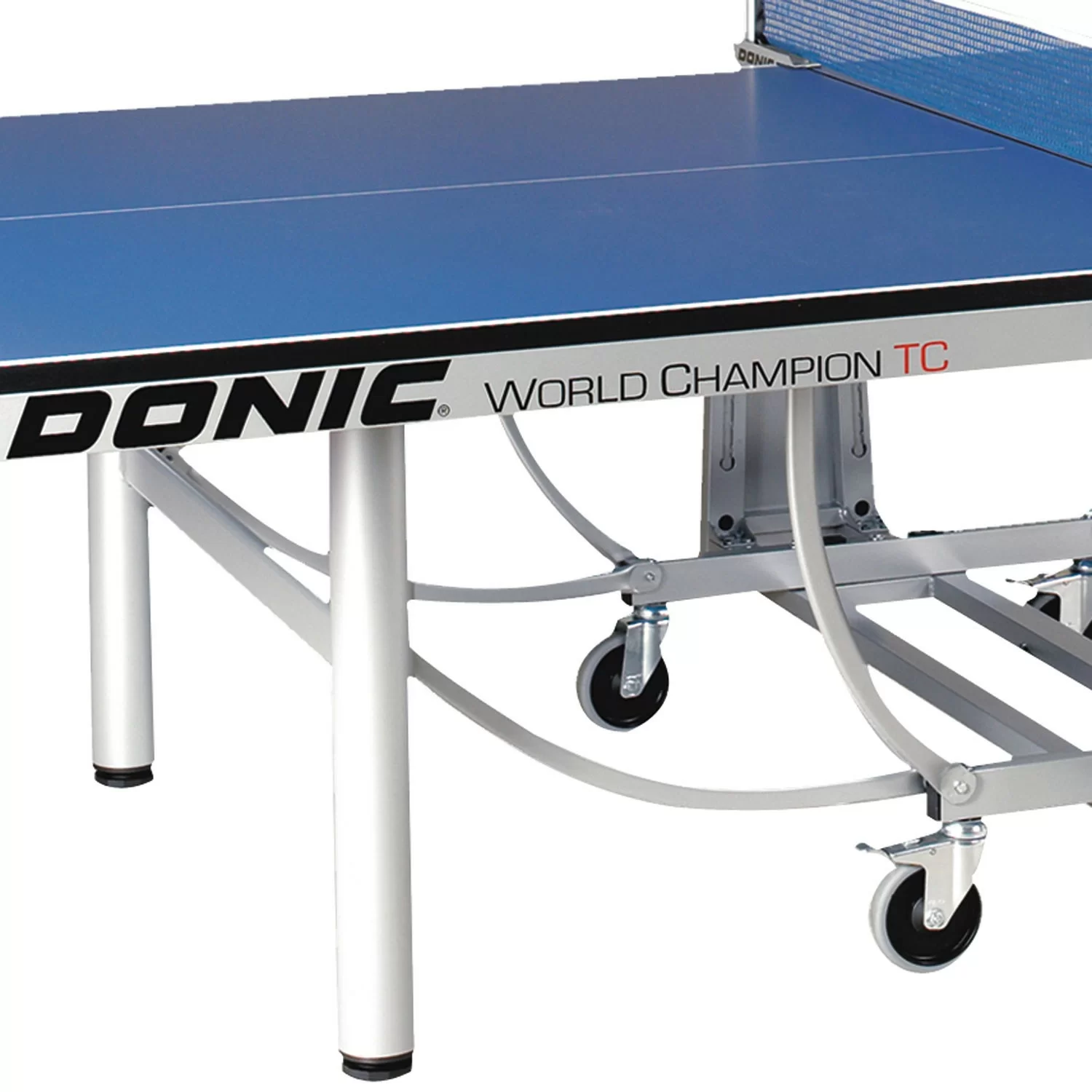 Реальное фото Теннисный стол DONIC WORLD CHAMPION TC BLUE (без сетки) 400240-B от магазина СпортСЕ