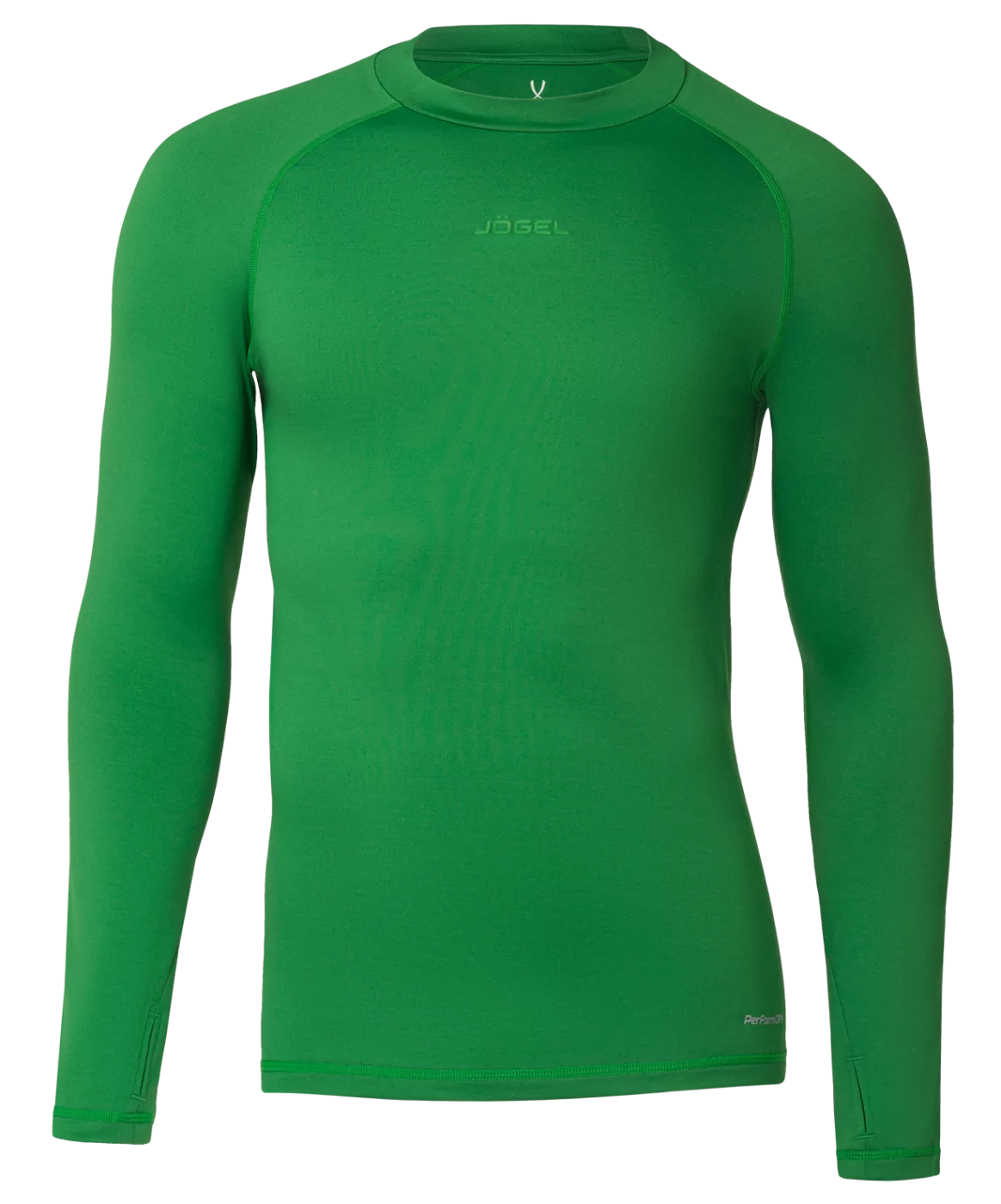 Реальное фото Джемпер компрессионный PerFormDRY Baselayer Warm Top, зеленый от магазина СпортСЕ