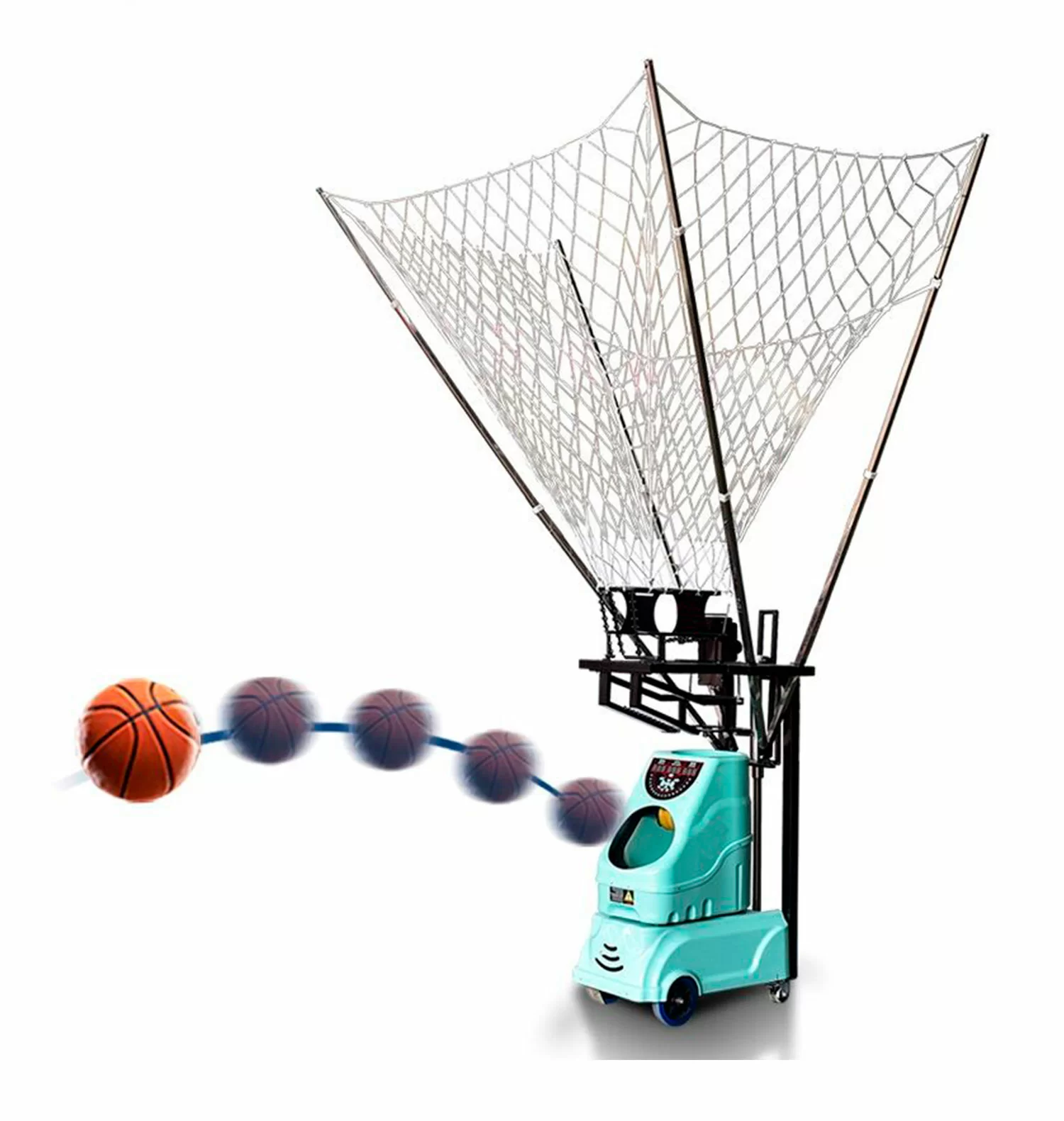 Реальное фото Робот баскетбольный для подачи мячей DFC RB300 от магазина СпортСЕ