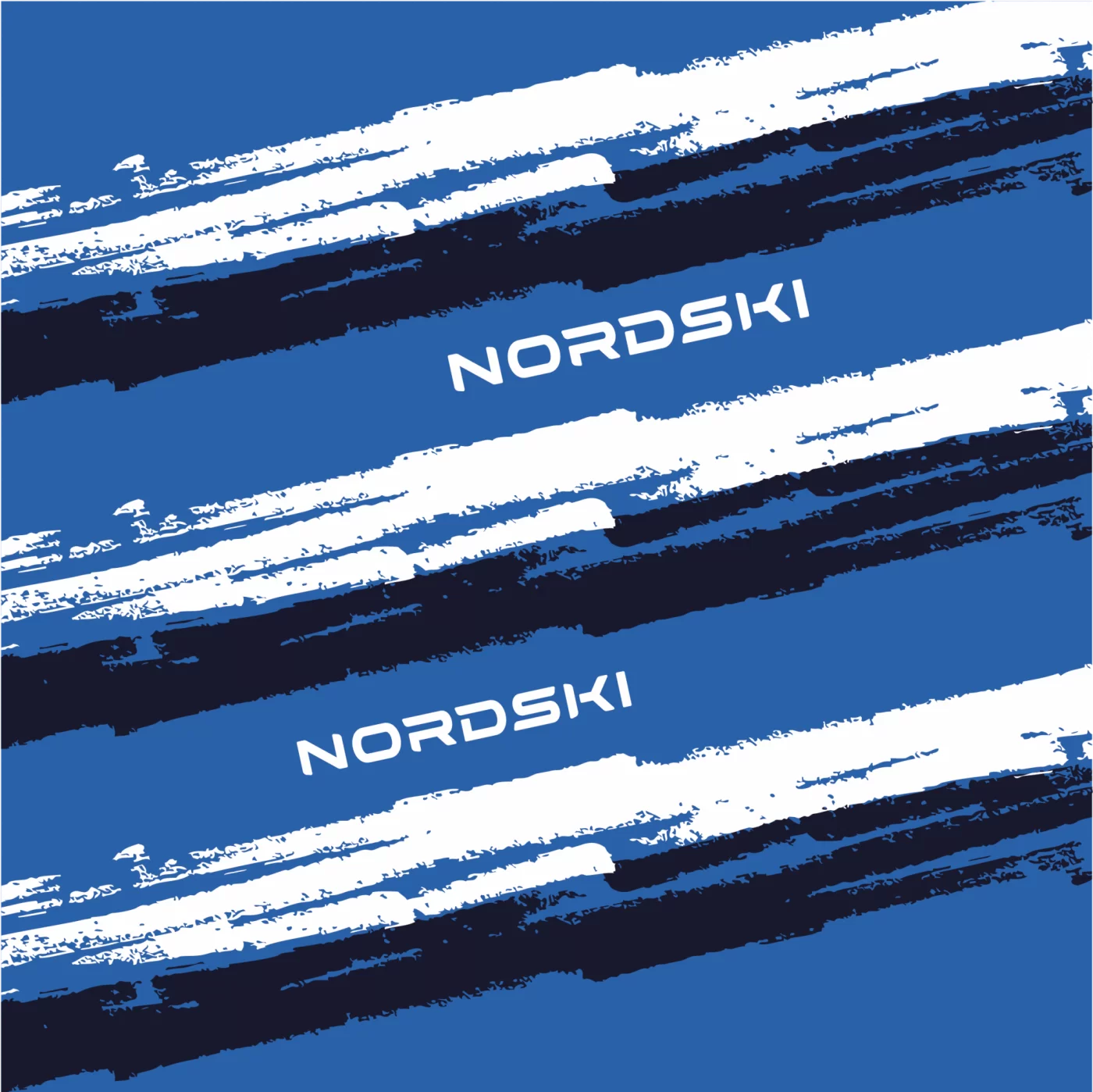 Реальное фото Баф Nordski Stripe Deep Blue NSV409236 от магазина СпортСЕ