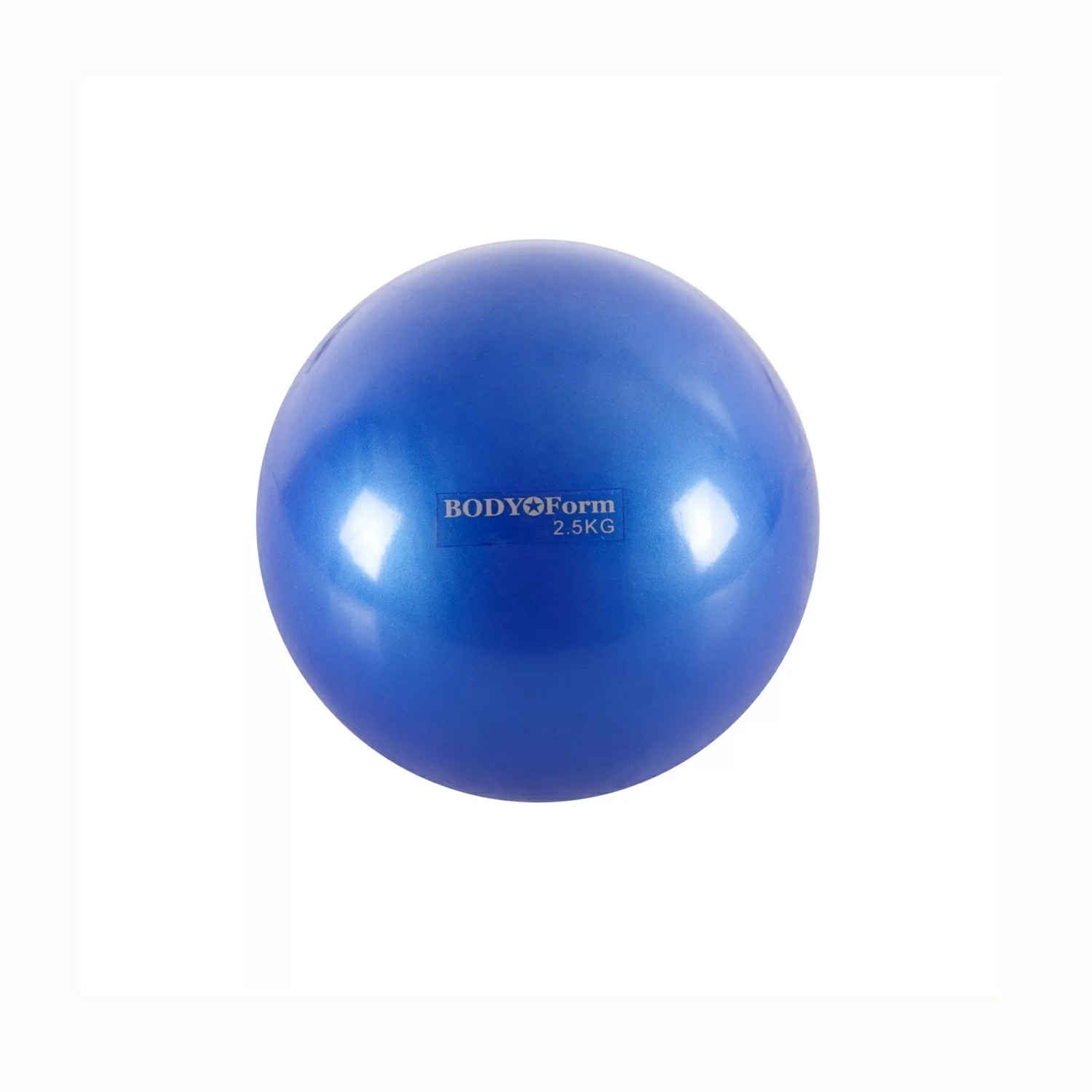Реальное фото Мяч для пилатеса Body Form  2,5кг/15см blue BF-TB01 от магазина СпортСЕ