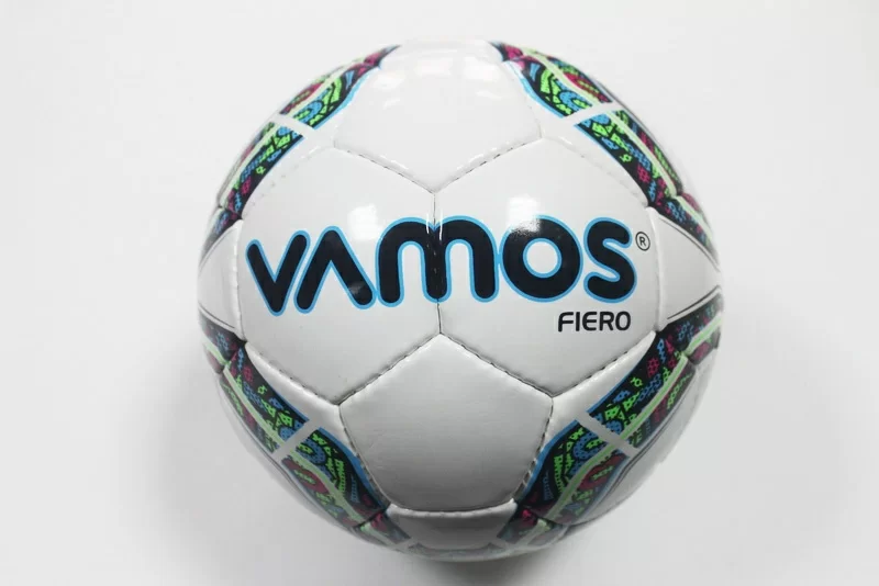 Реальное фото Мяч футбольный Vamos Fiero 32П №3 BV 2563-AFH от магазина СпортСЕ