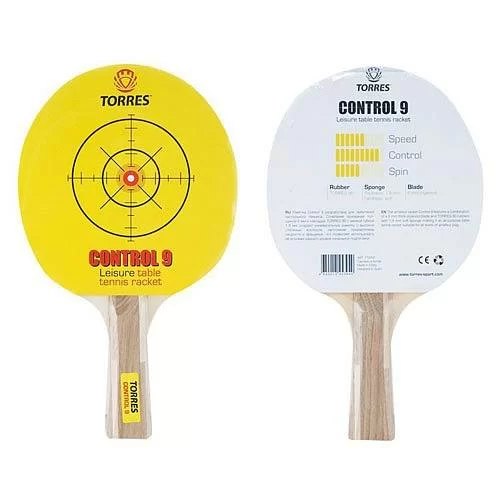 Реальное фото Ракетка для настольного тенниса Torres Control 9 TT0002 от магазина СпортСЕ