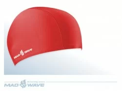Шапочка для плавания Mad Wave Adult Lycra red M0525 01 0 06W