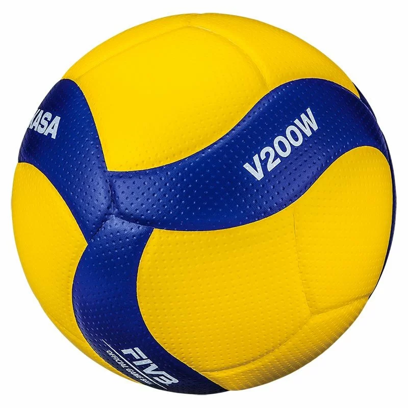 Реальное фото Мяч волейб. Mikasa  р.5 оф.мяч FIVB, FIVB Appr, синт.кожа V200W от магазина СпортСЕ