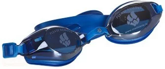 Реальное фото Очки для плавания Mad Wave Predator Mirror blue M0421 05 0 08W от магазина СпортСЕ