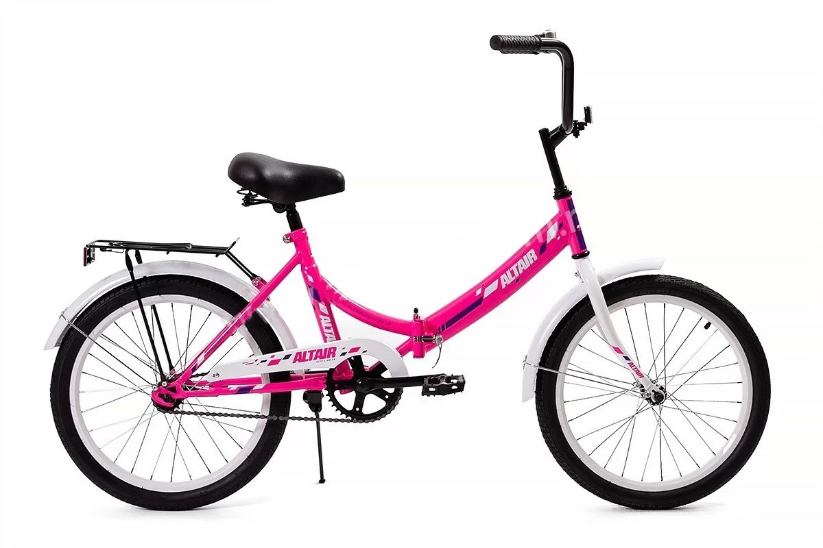 Реальное фото Велосипед Altair City 20 скл (1ск.) (2019) розовый от магазина СпортСЕ