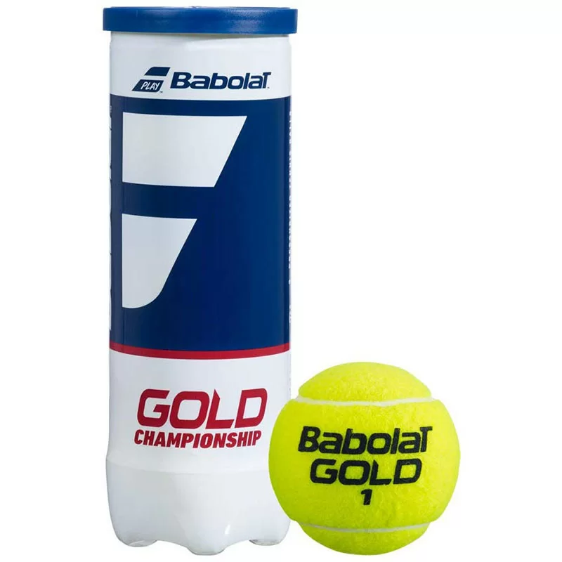 Реальное фото Мяч для тенниса Babolat Gold Championship 3B одобр.ITF желт 501084 от магазина СпортСЕ