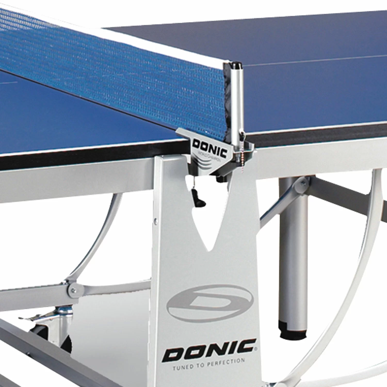 Реальное фото Теннисный стол DONIC WORLD CHAMPION TC BLUE (без сетки) 400240-B от магазина СпортСЕ
