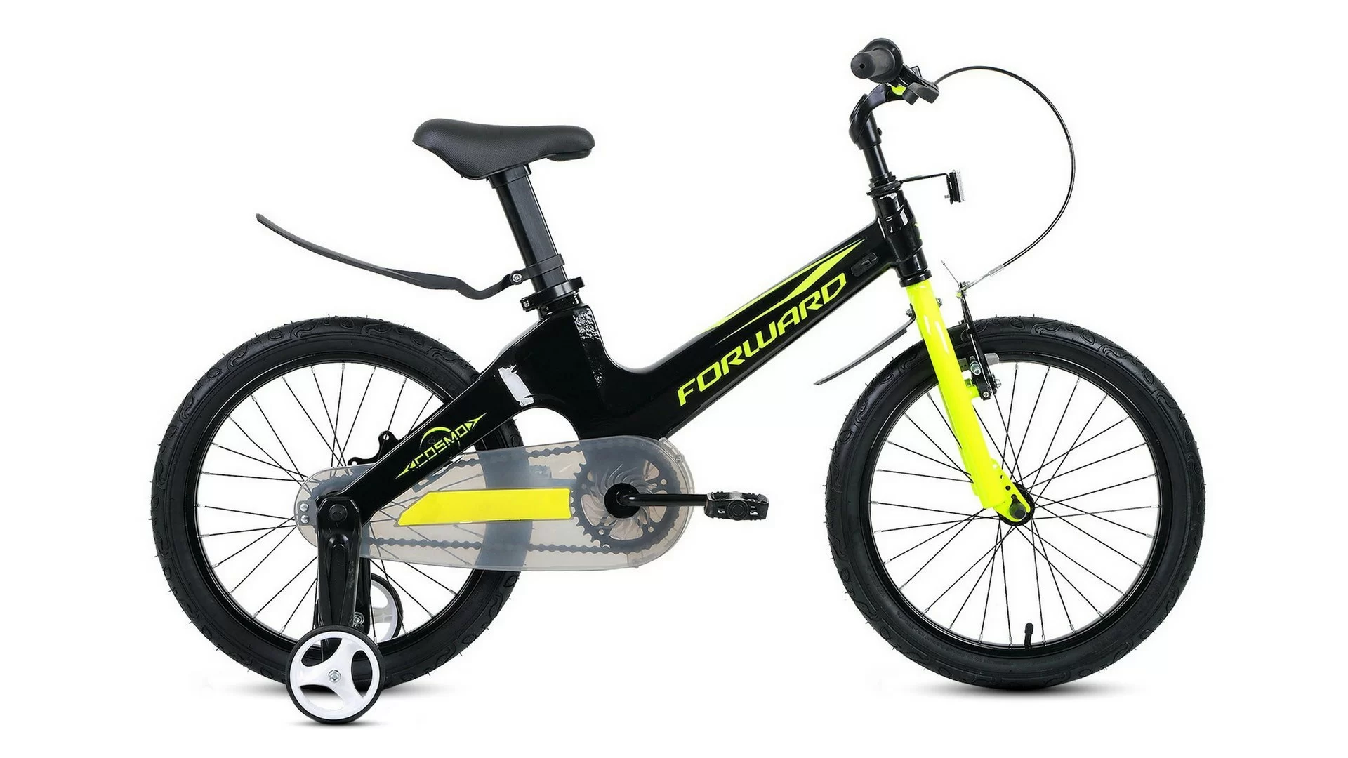 Реальное фото Велосипед Forward Cosmo 18 2.0 (2020) черный/зеленый RBKW0LMH1014 от магазина СпортСЕ