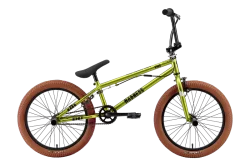 Велосипед Stark Madness BMX 2 (2025)  ярко-зеленый/черный/песочный