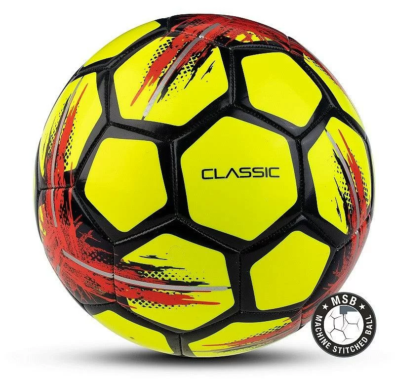 Реальное фото Мяч футбольный Select Classic №5 жел/чер/крас 815320.5.551 от магазина СпортСЕ
