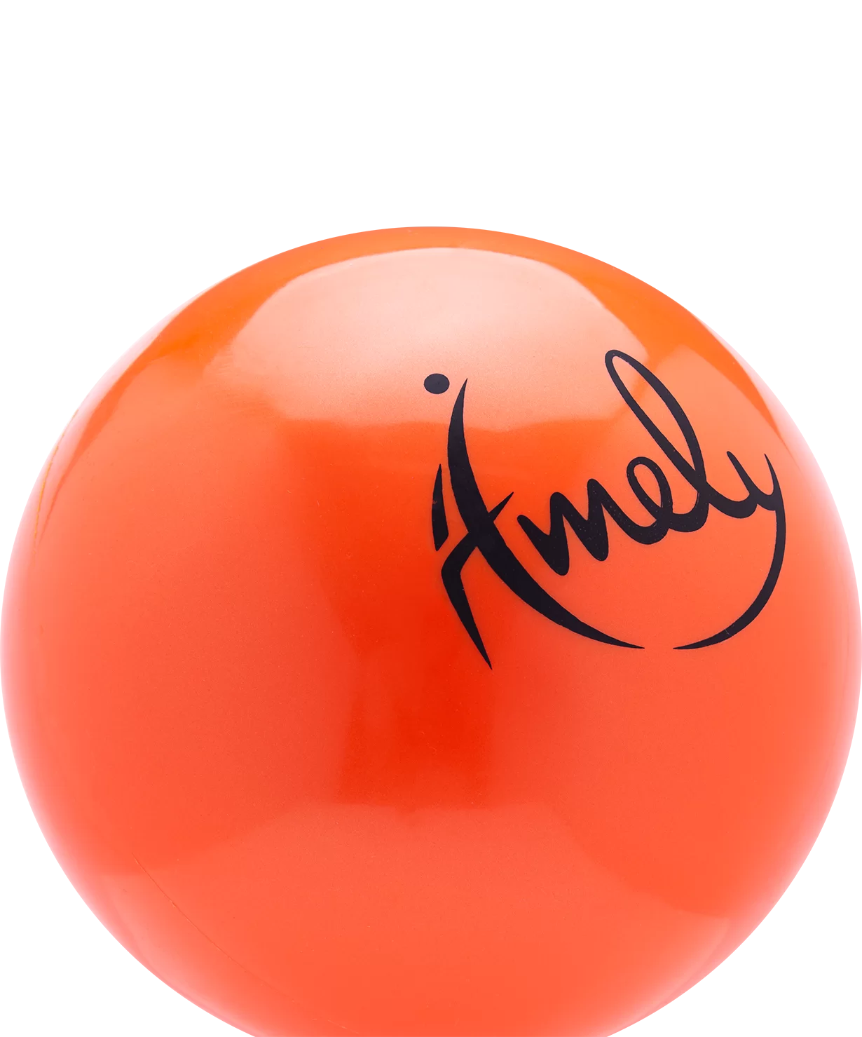 Реальное фото Мяч для художественной гимнастики 15 см Amely AGB-301 оранжевый УТ-00019929 от магазина СпортСЕ