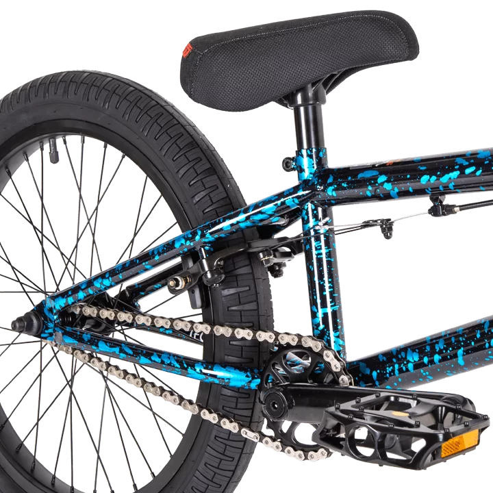 Реальное фото Велосипед BMX TechTeam Grasshoper 20" (2022) сине-черный от магазина СпортСЕ