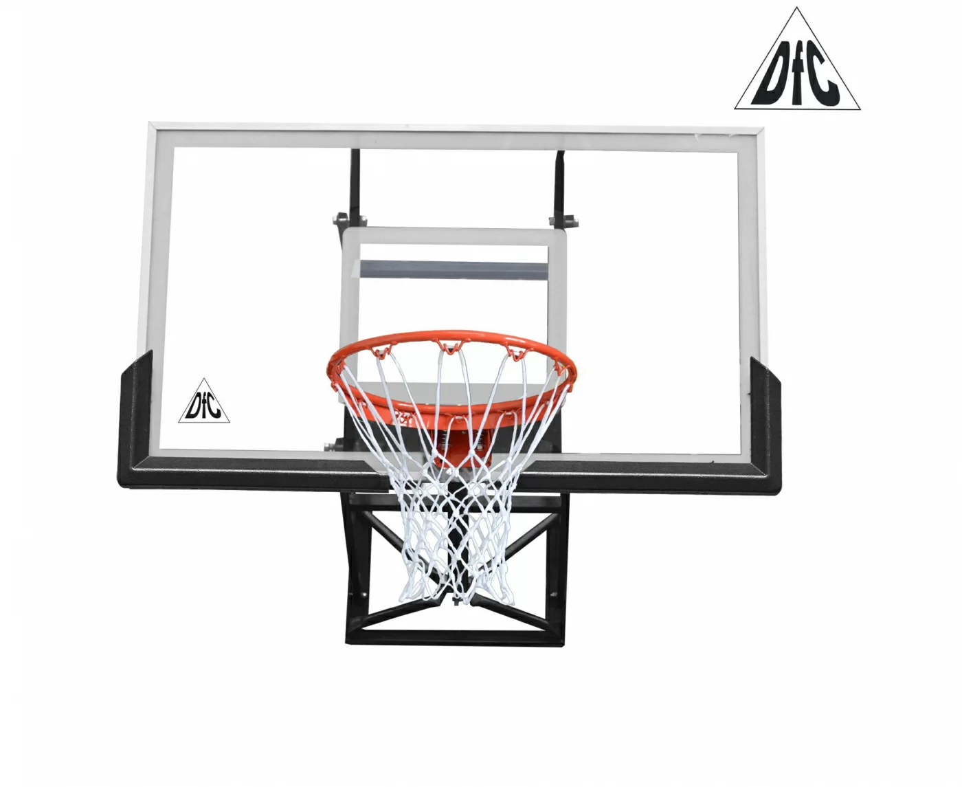 Реальное фото Баскетбольный щит DFC 136x80см поликарбонат BOARD54P (два короба) от магазина СпортСЕ