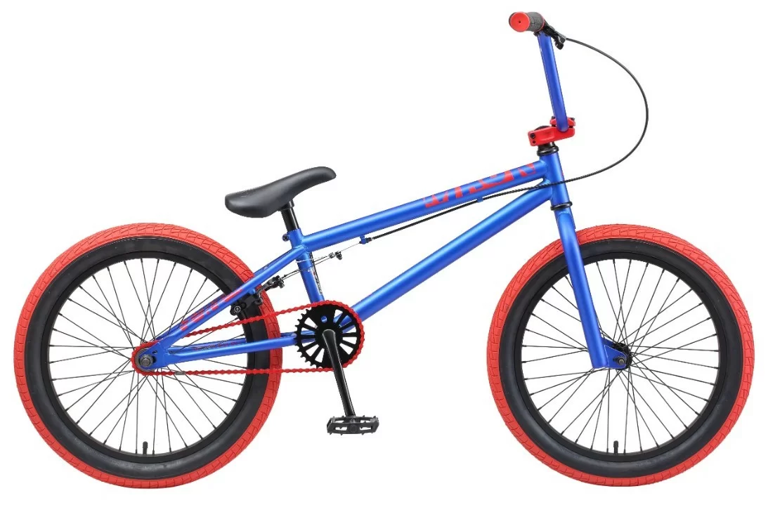 Реальное фото Велосипед BMX TechTeam Mack 20" (2020) синий от магазина СпортСЕ