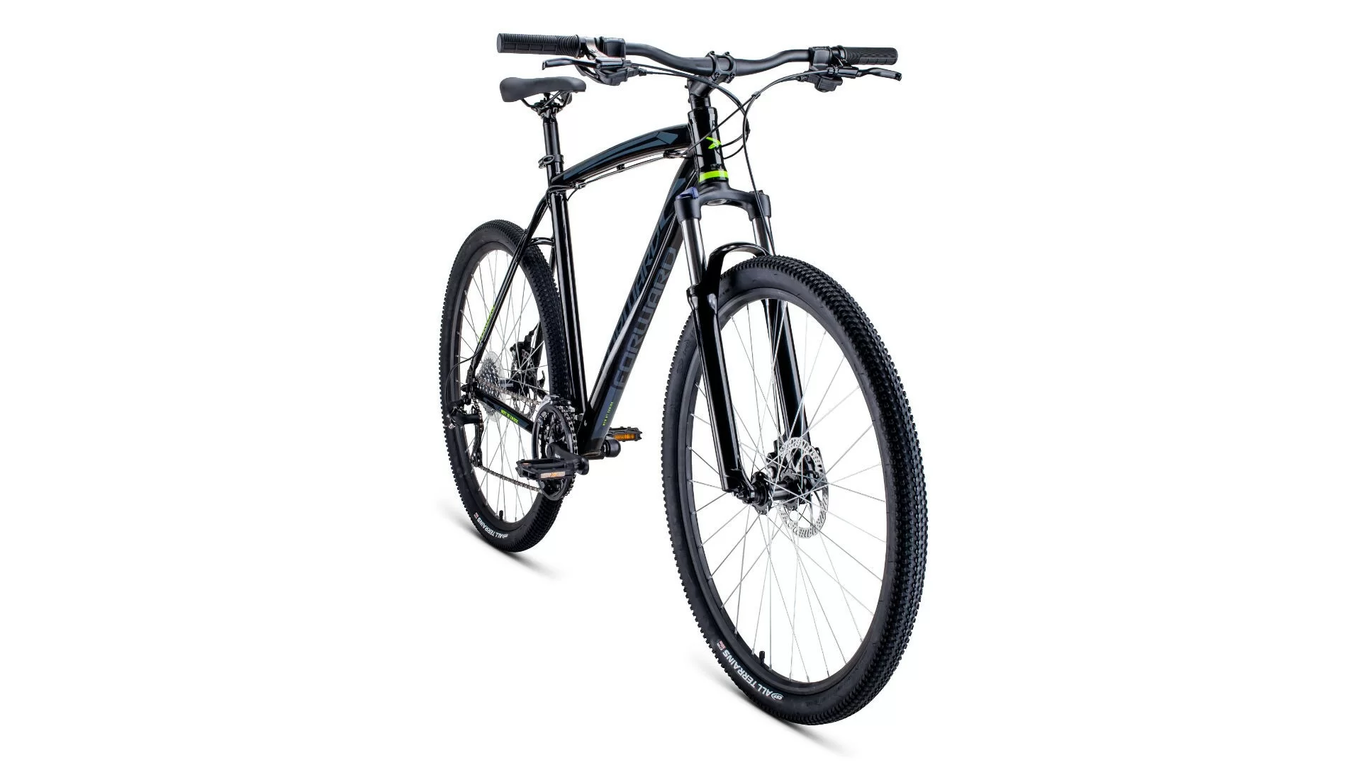 Реальное фото Велосипед Forward Next 29 2.0 disc (2020) черный от магазина СпортСЕ