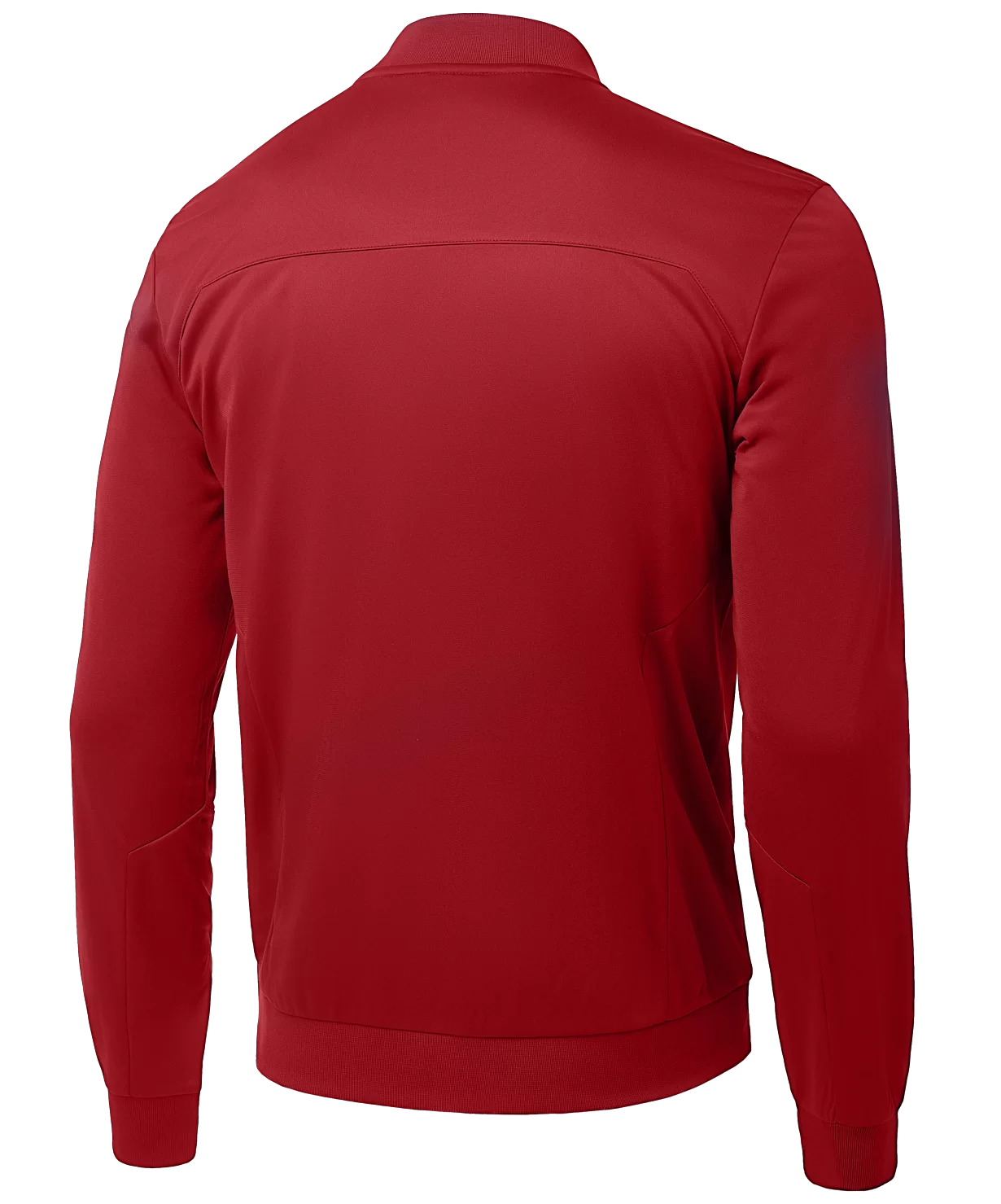 Реальное фото Олимпийка DIVISION PerFormDRY Pre-match Knit Jacket, красный от магазина СпортСЕ