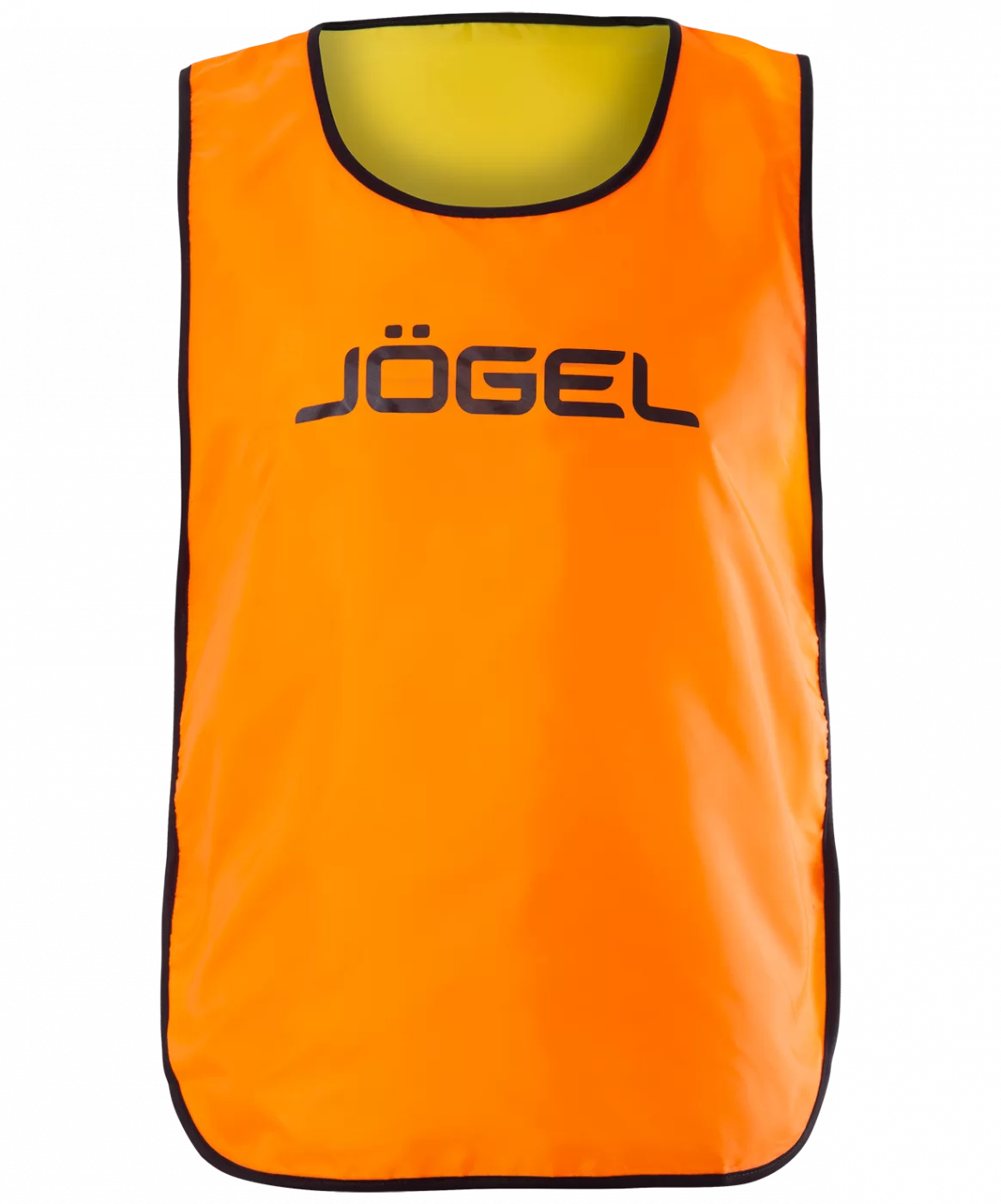 Реальное фото Манишка двухсторонняя Jögel Reversible Bib S оранжевый/лаймовый УТ-00018739 от магазина СпортСЕ