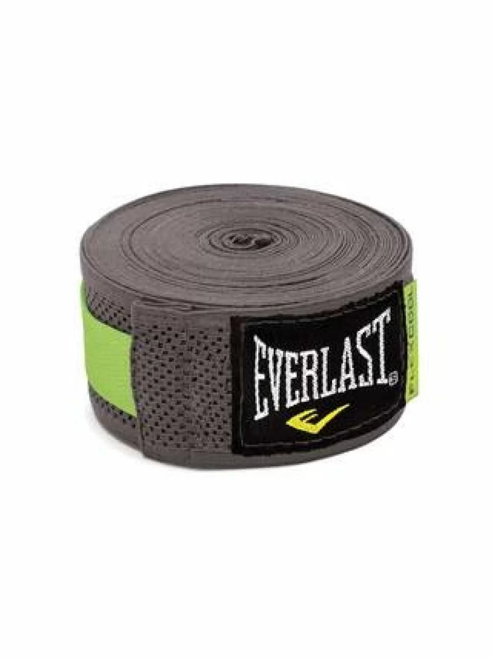 Реальное фото Бинт боксерский 4.55 м Everlast Breathable серый 4458G от магазина СпортСЕ