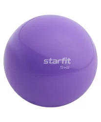 Медбол 5 кг StarFit GB-703 фиолетовый пастель УТ-00018932