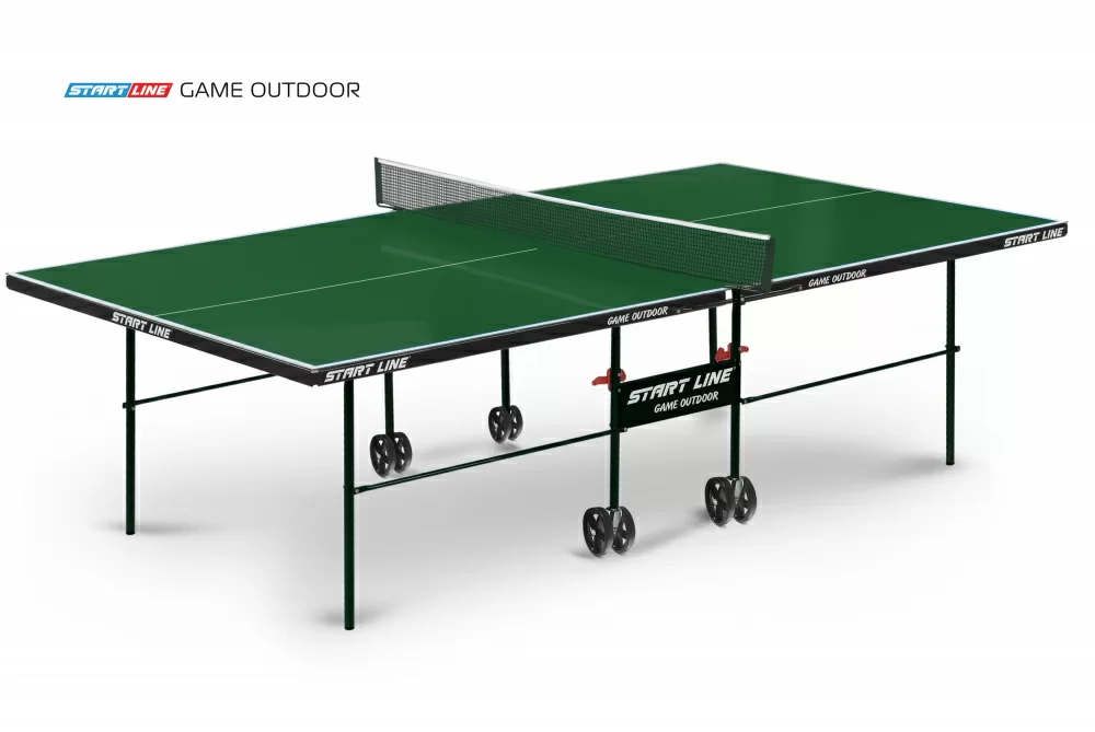 Реальное фото Теннисный стол Start Line Game Outdoor green от магазина СпортСЕ