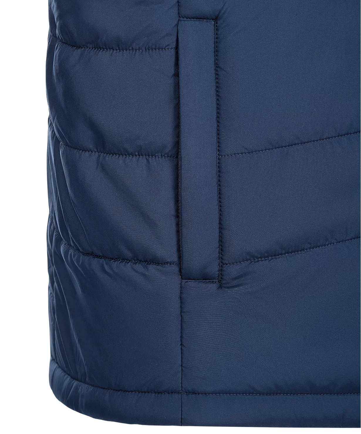 Реальное фото Жилет утепленный ESSENTIAL Padded Vest 2.0, темно-синий от магазина СпортСЕ