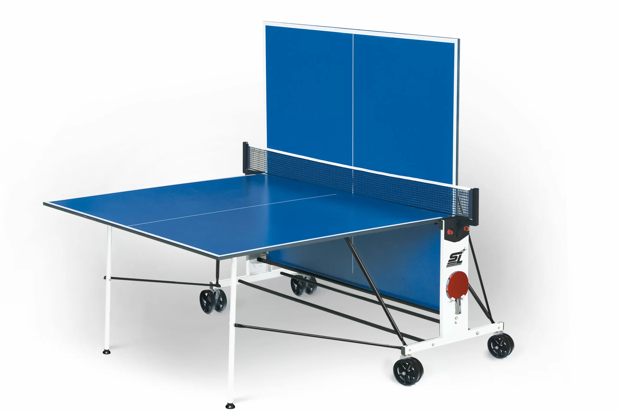 Реальное фото Теннисный стол Start Line Compact Light LX от магазина СпортСЕ