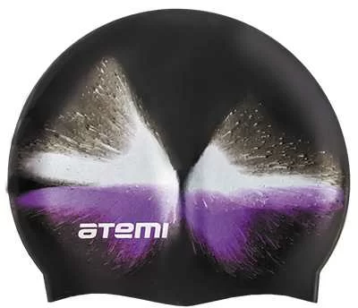 Реальное фото Шапочка для плавания Atemi MC401 Jr силикон мультиколор от магазина СпортСЕ