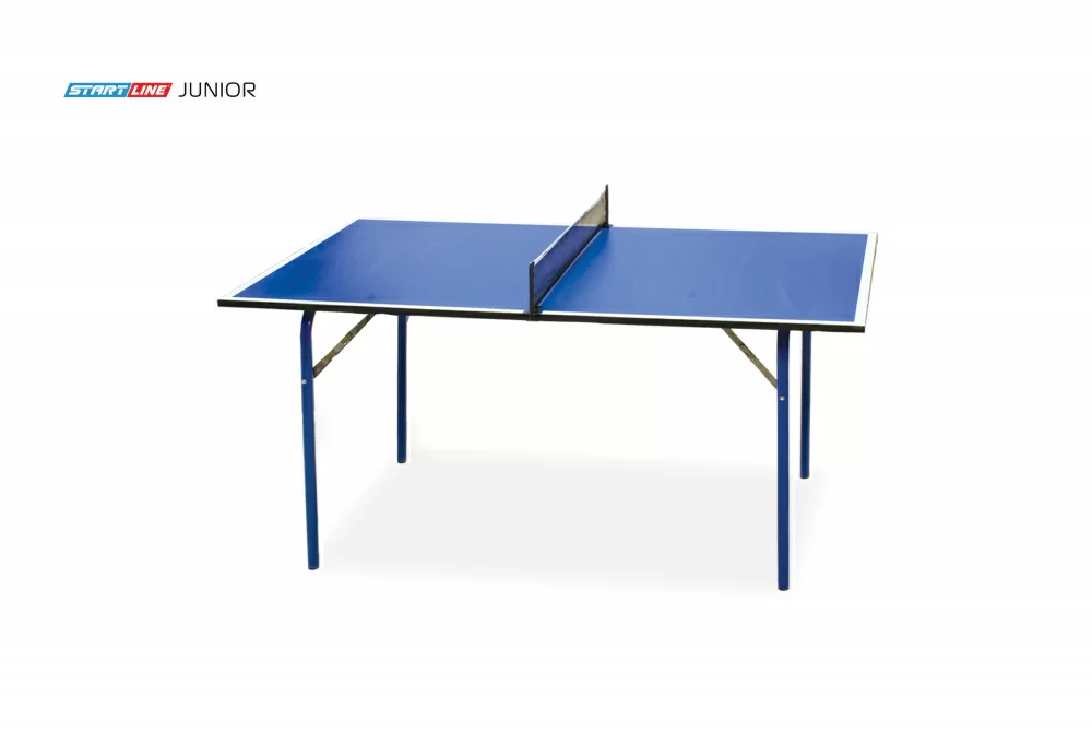 Реальное фото Теннисный стол Start Line Junior с сеткой 6012 от магазина СпортСЕ