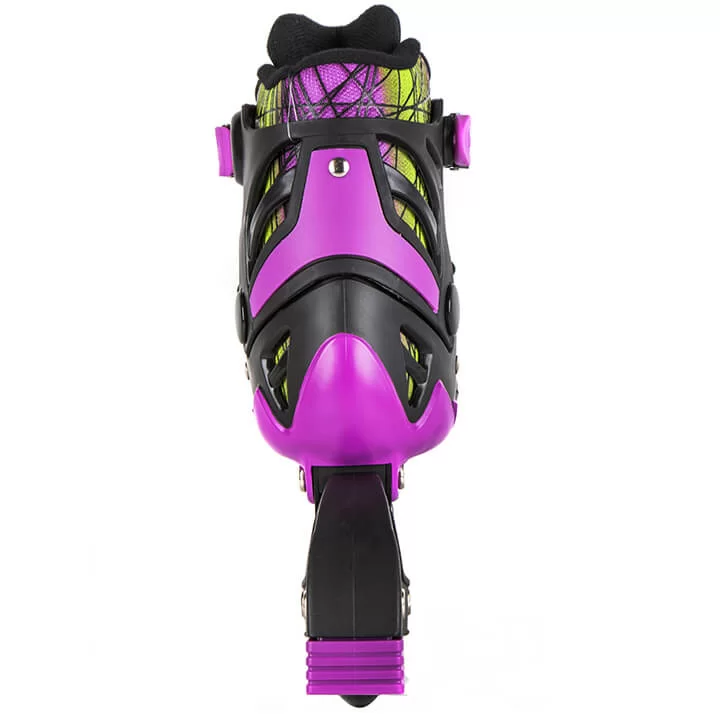 Реальное фото Коньки роликовые Toxic фиолетовый от магазина СпортСЕ