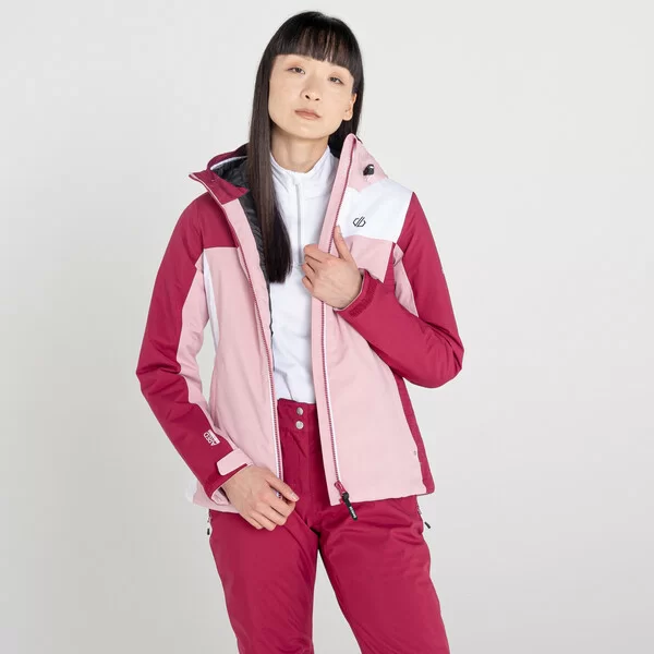 Реальное фото Куртка Ice Gleam II Jkt (Цвет WPA, Розовый) DWP509 от магазина СпортСЕ