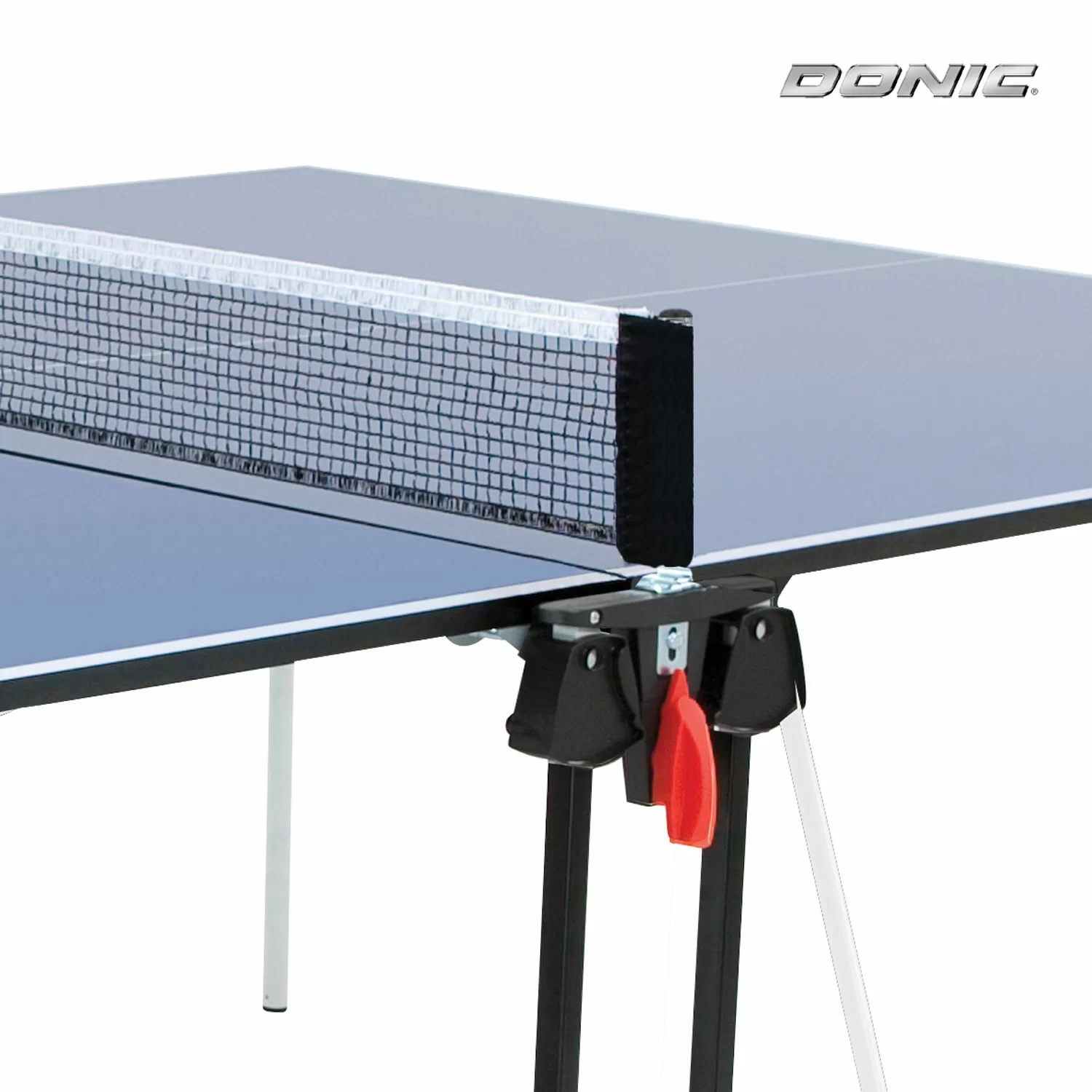 Реальное фото Теннисный стол DONIC INDOOR ROLLER SUN BLUE 16мм 230222-B от магазина СпортСЕ